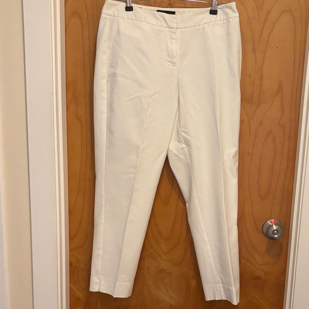 Talbots Elegant White Pants